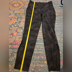 Lululemon Black Camouflage Leggings